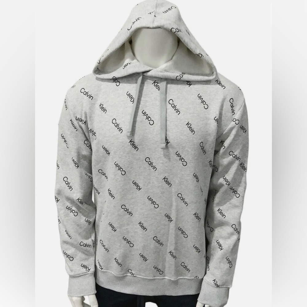 Gray Calvin Klein hoodie